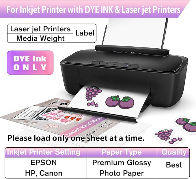 best printer for glossy labels