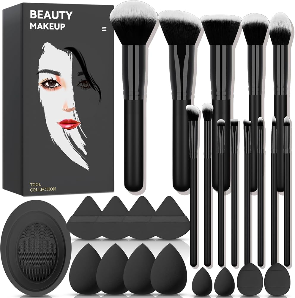 Koccido Makeup Brushes 26 Pcs Makeup Kit,Foundation Brush Eyeshadow Brush Make up Brushes Set