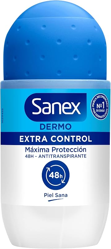 Dermo Extra Control, Desodorante Roll-On, Pack 6x50ml