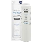 everydrop&reg; Value by Whirlpool Ice and Water Refrigerator Filter 4, EVFILTER4, Single-Pack
