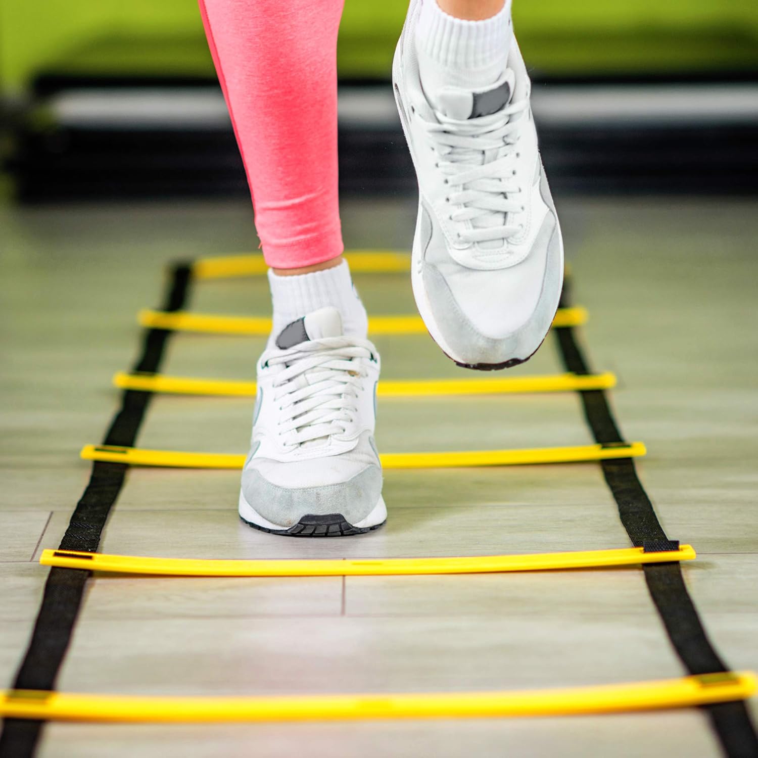 Bramble Agility Speed Training Ladder 6m & 10 Pack Sports Cone Set - Football Training Equipment for Kids - Image 4