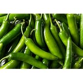 Fresh Serrano Peppers Whole, Green, 1 lb Pack