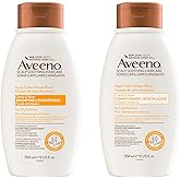 Aveeno Apple Cider Vinegar Clarifying Shampoo & Conditioner Set, Shine Enhancing & Nourishing for Dull Hair, 354 mL Each (Pac