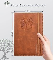Biuwory Lined Journal Notebook for Women Men,256