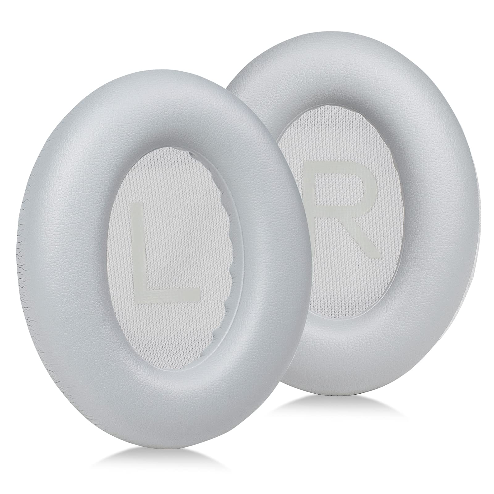 Sinowo Replacement Earpads Compatible for Bose 700 (NC700) Wireless Headphones,Ear Pads Cushions with Noise Isolation Memory Foam,Soft Protein Leather(Silver)