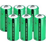 Amazon Com 8 X 2 3 Aa Nicd Button Top Batteries 300 Mah Health Household