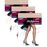 Hanes Womens Set of 3 Silk Reflections Control Top