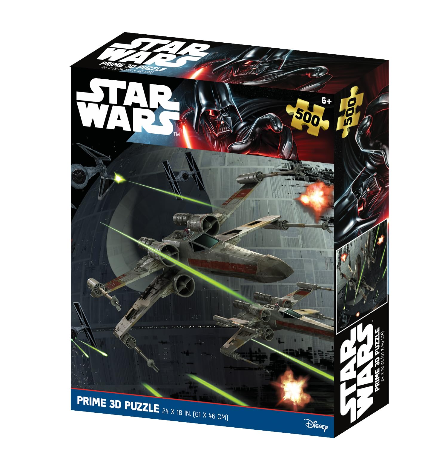 Starwars 3D XWingFighter 500 piece puzzle