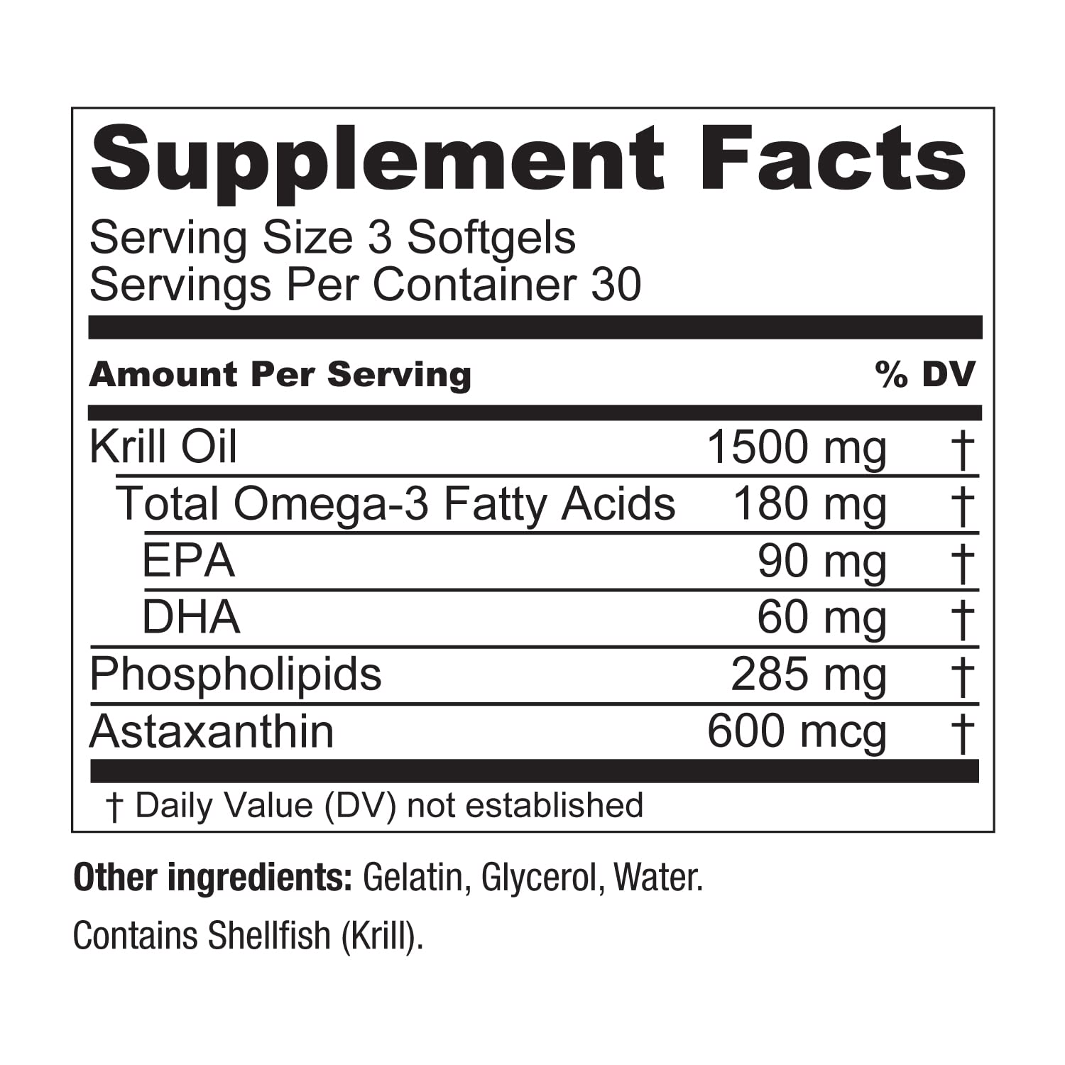 Live Conscious KrillWell, Joint, and Cognitive Support | Certified Sustainable Krill Oil 2X More Effective Than Fish Oil - 30 Day Supply