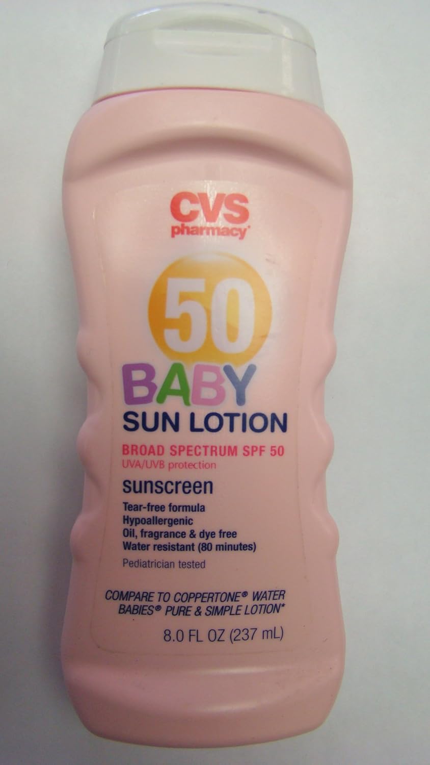 CVS Sun Lotion Broad Spectrum SPF 50 Sunscreen Beauty