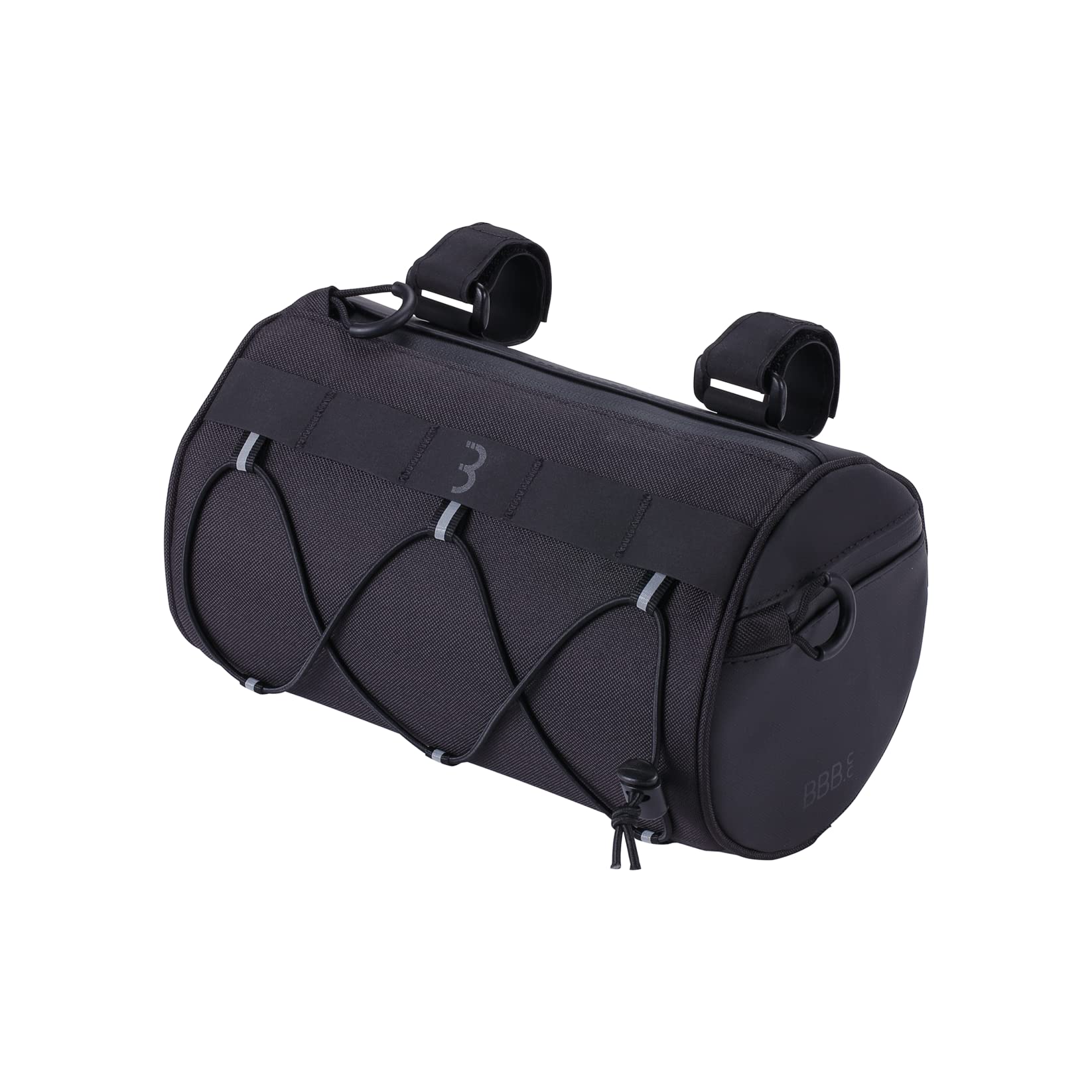 BBB Cycling Bike Handlebar Bag I Waterproof Front Bag Bicycle I Bikepacking Bag Handlebar I Frame Storage Bag I BarrelPack L BSB-151L, Black