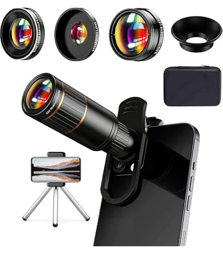 Quick Clip Zoom Lens For IPhone Android Tzumi SmartLens 8X Zoom Clip-On