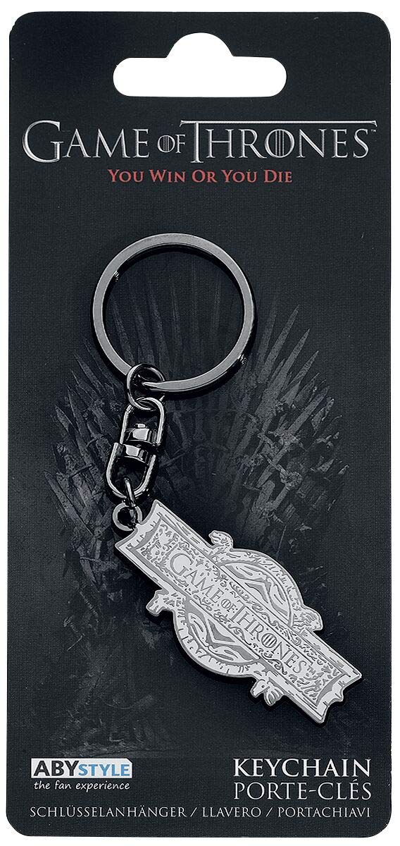 ABYstyle - GAME OF THRONES - Opening logo keyring,Multicolor,50 x 30 x 10 millimetres