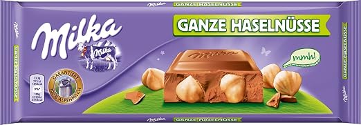 Milka Ganze Haselnuss Schokolade Grosstafel 300g 4er Pack