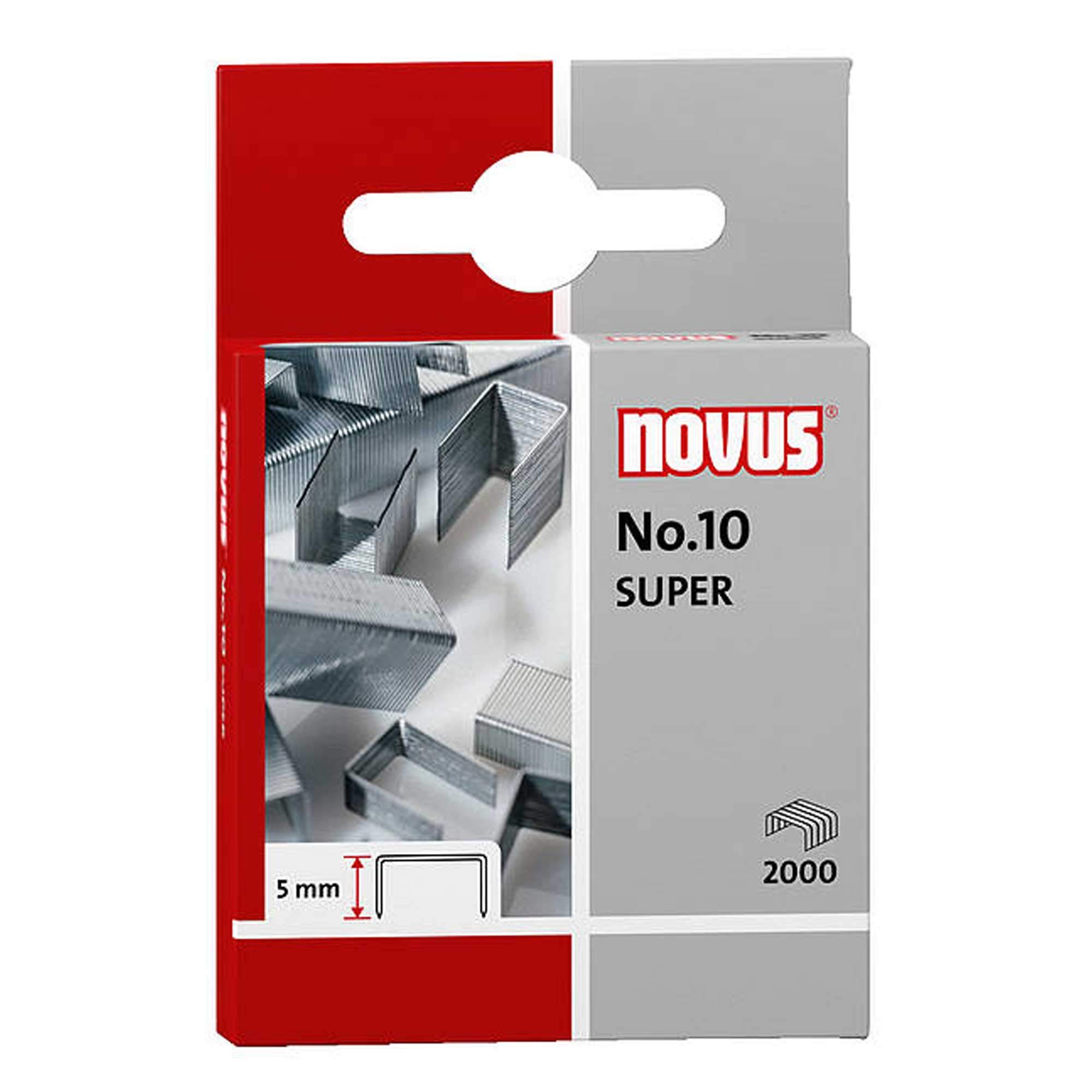 Novus 040 0179 and Refill Cassettes No. 10 Staples Pack of 2000)
