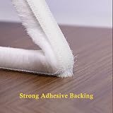 Fowong Weather Stripping Window Seal 20m 9mm x 9mm White Draught Excluder view 2