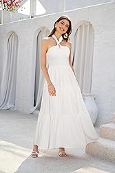 Casual Summer Dresses for Women 2024 Halter