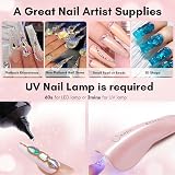 Makartt Rhinestone Glue 30g 2 Pack Nail Gem Gel 3D Sculpture UV Curing view 7