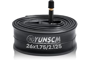 1-PC 26" Bike Tube 26x1.75/2.125 47/57-559 26" Bicycle Tube 26" Inner Tube Compatible with 26x1.75/1.95/2.0/2.10/2.125 Road, 