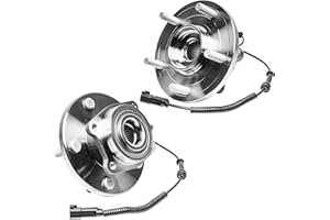 Detroit Axle - 2 Front Wheel Bearing Hubs for Dodge Grand Caravan Chrysler Town & Country Volkswagen Routan Ram C/V, Wheel Be