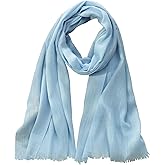Canxiaoba Women's Cotton Scarves Lady Light Soft Fashion Solid Scarf Wrap Shawl