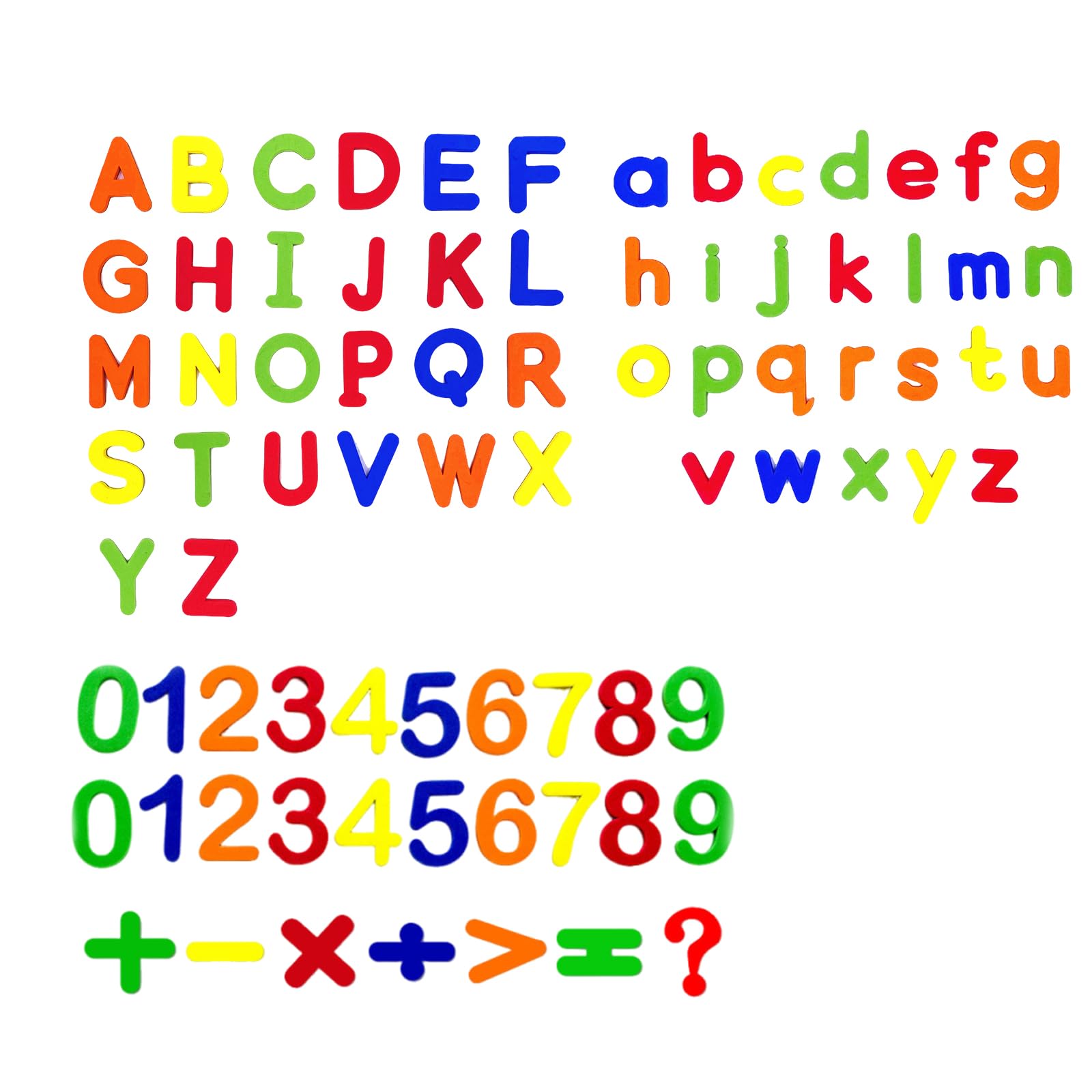 79 PCS Magnetic Letters, Magnetic Letters and Numbers for Children, Magnetic Alphabet Letters, Magnetic Numbers, Colorful Alphabet Magnets, Spelling and Counting Educational Tools for Kids