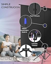 PropVue Projector Screen with Stand 120 inch
