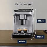 De’Longhi Magnifica Evo ECAM292.33.SB Bean to Cup Silver view 7