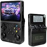 R36S Handheld Game Console Retro Gaming Console Portable Handheld Retro Game Console Preloaded with Built-in Games Handheld Emulator Console (64, GB)