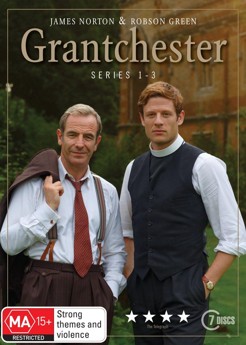 Grantchester Series 1 3 (DVD) James Norton, Tessa PeakeJones, Morven Christie, Robson Green