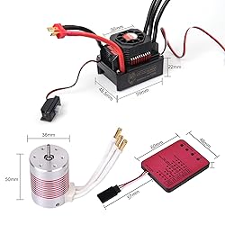 RC Car 1:10 Scale 3650 5200KV Brushless Motor