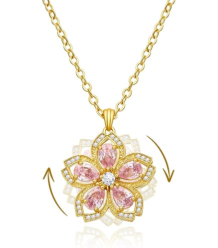Amazon.com: KOZUKI Sakura necklace cherry blossom necklace sakura