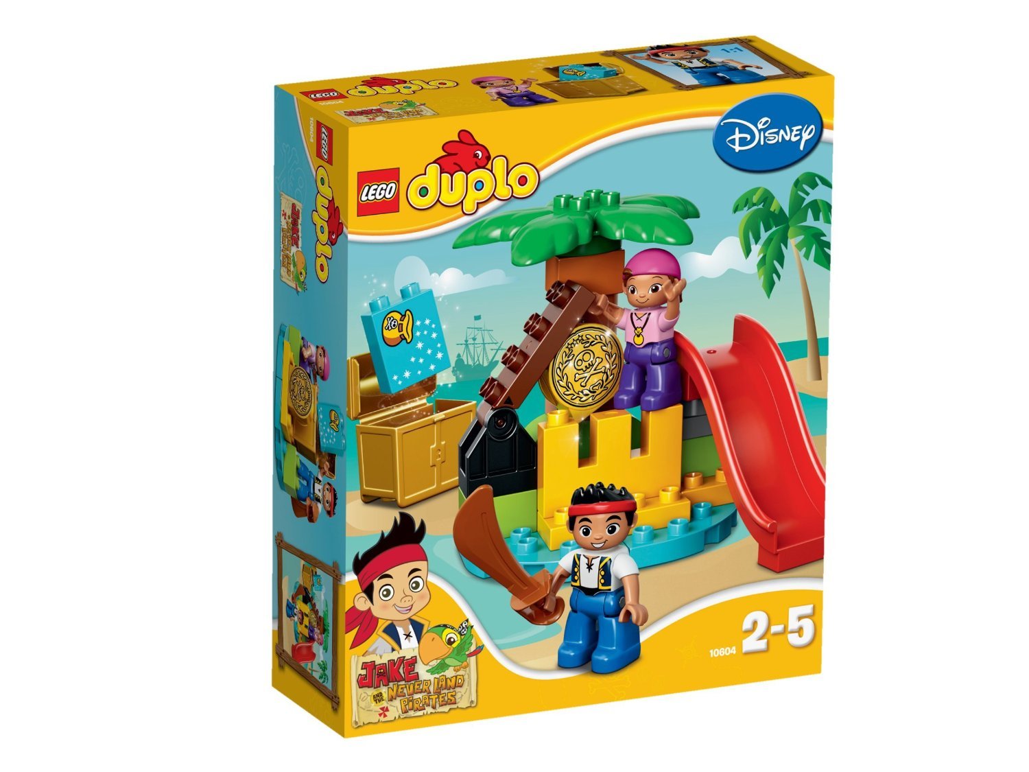 LEGO 10604 Duplo Jake and the Never Land Pirates Treasure
