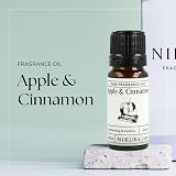 Nikura Apple & Cinnamon Fragrance Oil 10ml - Vegan UK Made view 5