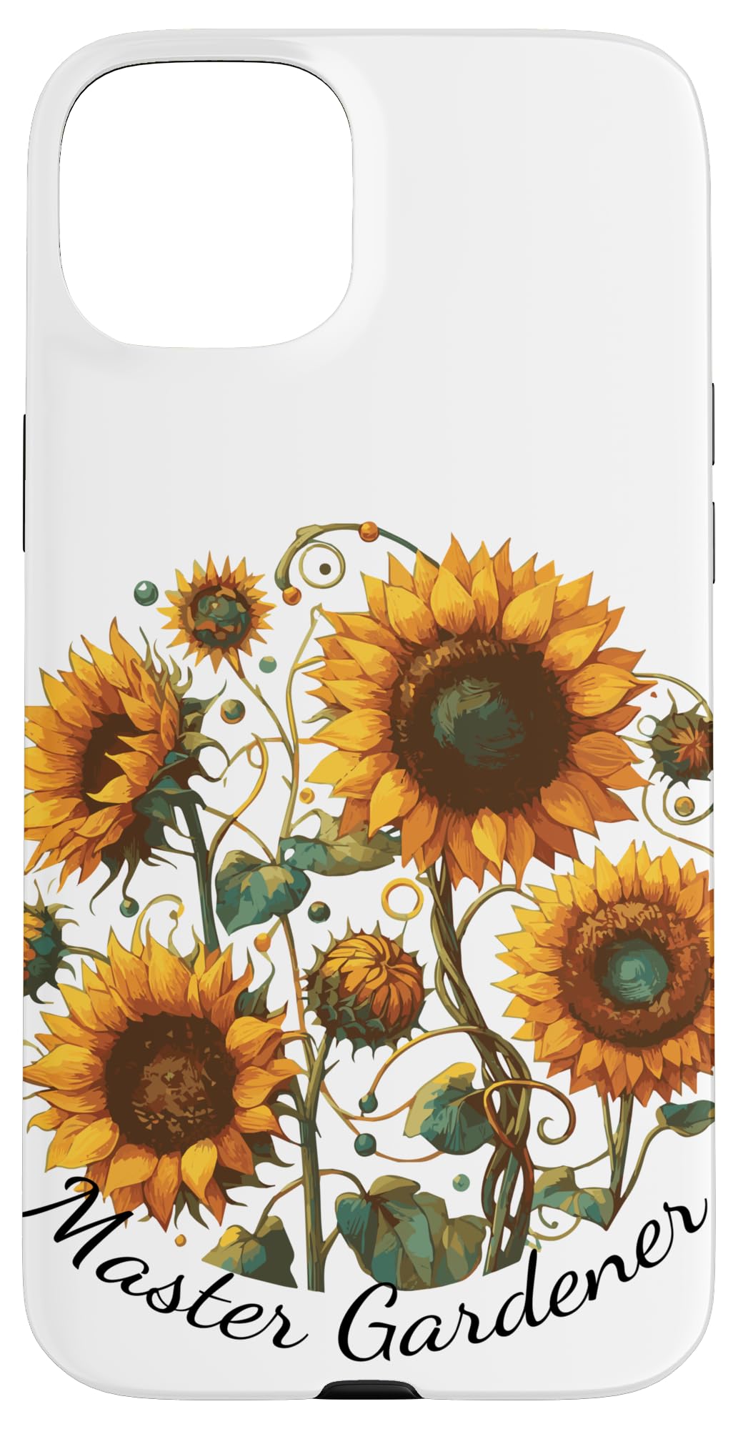 Master Gardener Sunflowers Case for iPhone 15 Plus