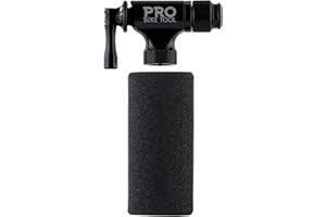 Pro Bike Tool CO2 Inflator Quick & Easy - Presta & Schrader Valve Compatible - Bicycle Tyre Pump for Road & Mountain Bikes - 