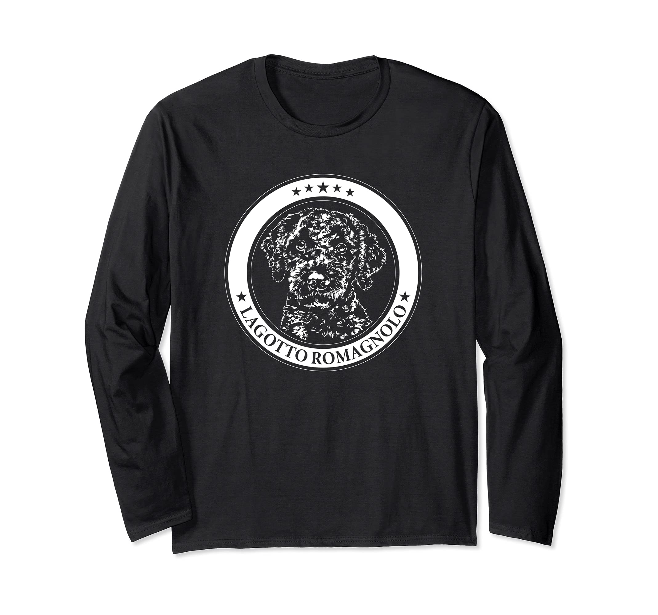 Funny Proud Lagotto Romagnolo dog portrait dog Long Sleeve T-Shirt