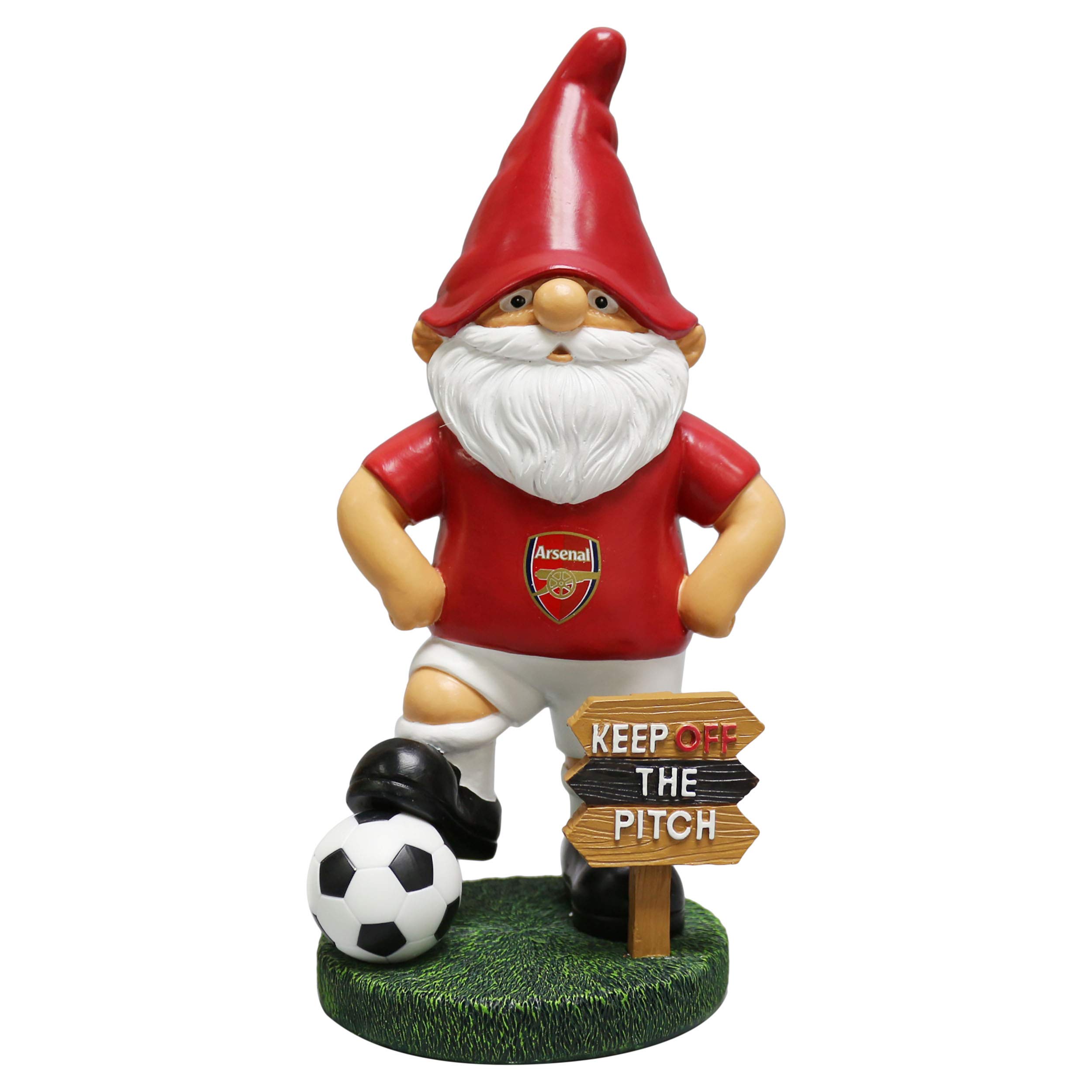 FOCO Officially Licensed Arsenal FC Original Keep Off The Pitch Gnome