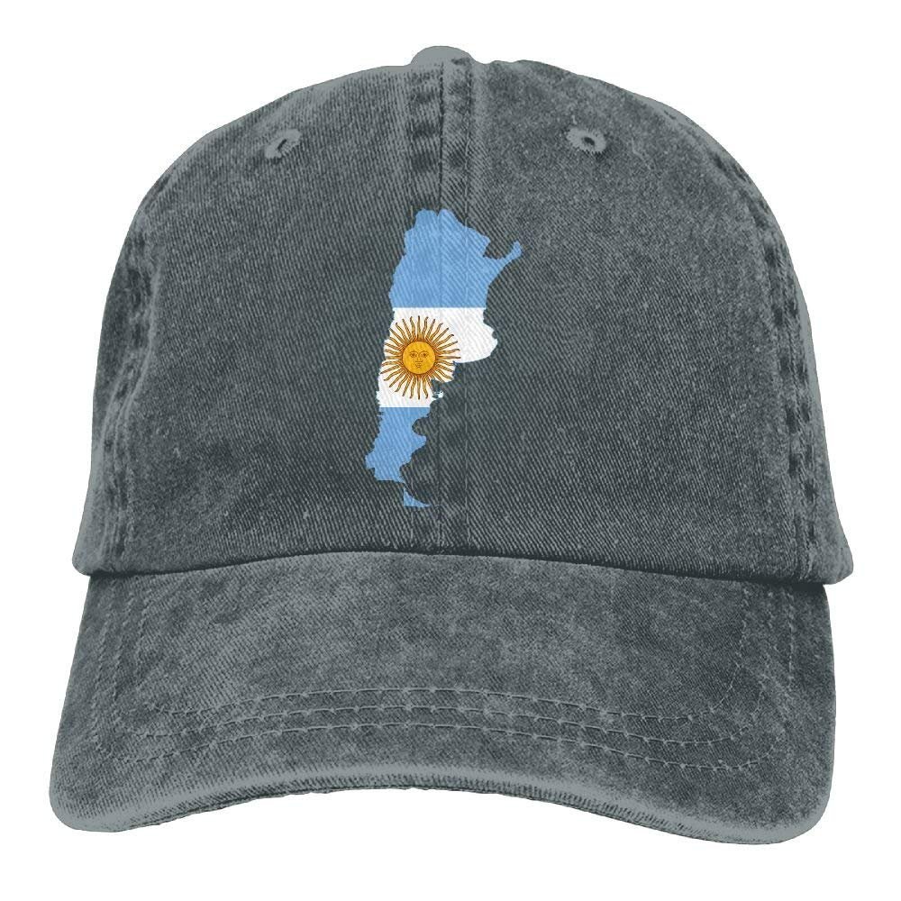 itruty Flag Map of Argentina Snapback Cotton Gorra: Amazon.es ...