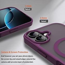 EUMADOVE Classic Hybrid Magnetic iPhone 17 Case
