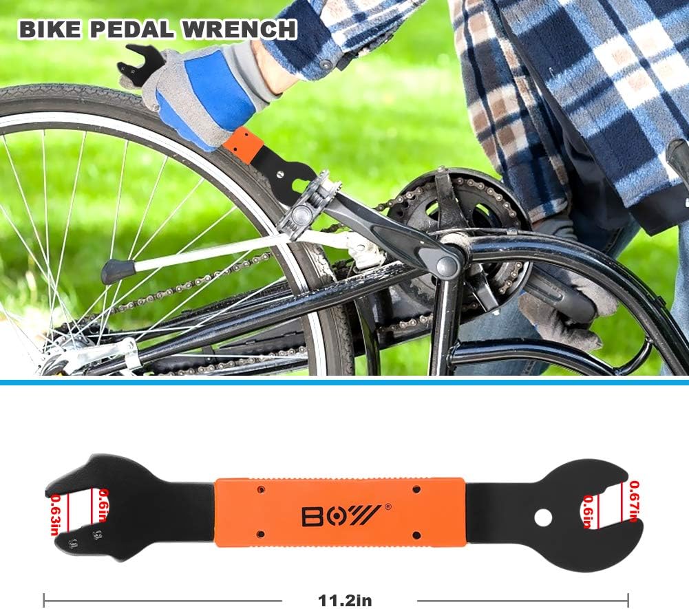 ACETOP Bike Tool kit, Including Bicycle Crank Removal Tool + 3 in 1 Bike Cassette Removal Tool + Bottom Bracket Remover + Rotor Lockring Removal Tool + Bike Pedal Wrench, Practical Repair Tool : Sports & Outdoors