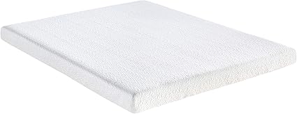 Amazon Com Classic Brands 4 5 Inch Memory Foam Replacement Mattress For Sleeper Sofa Bed Queen White Furniture Decor