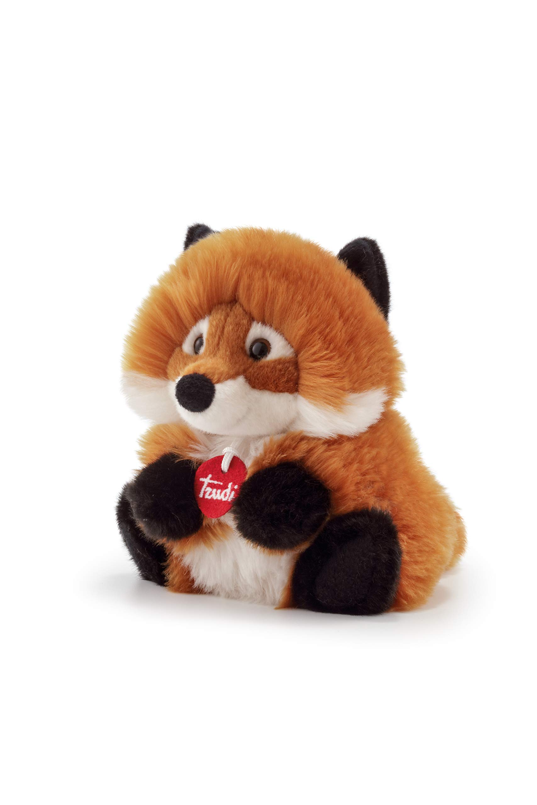 Trudi Fluffy Fox Plush Toy - Cuddly Stuffed Animal, 17x19x19 cm, Ideal for All Ages from Birth, Machine Washable, For Christmas, Birthdays & Special Occasions