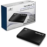 Vantec NexStar 6G, 2.5&rdquo; SATA III to USB 3.2 Gen1 External SSD/HDD Enclosure, ID: Black (NST-268S3-BK)