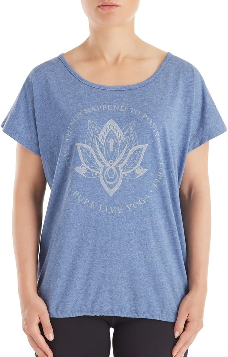 Pure Lime Womens Front Printed Tee Amazon.co.uk Clothing