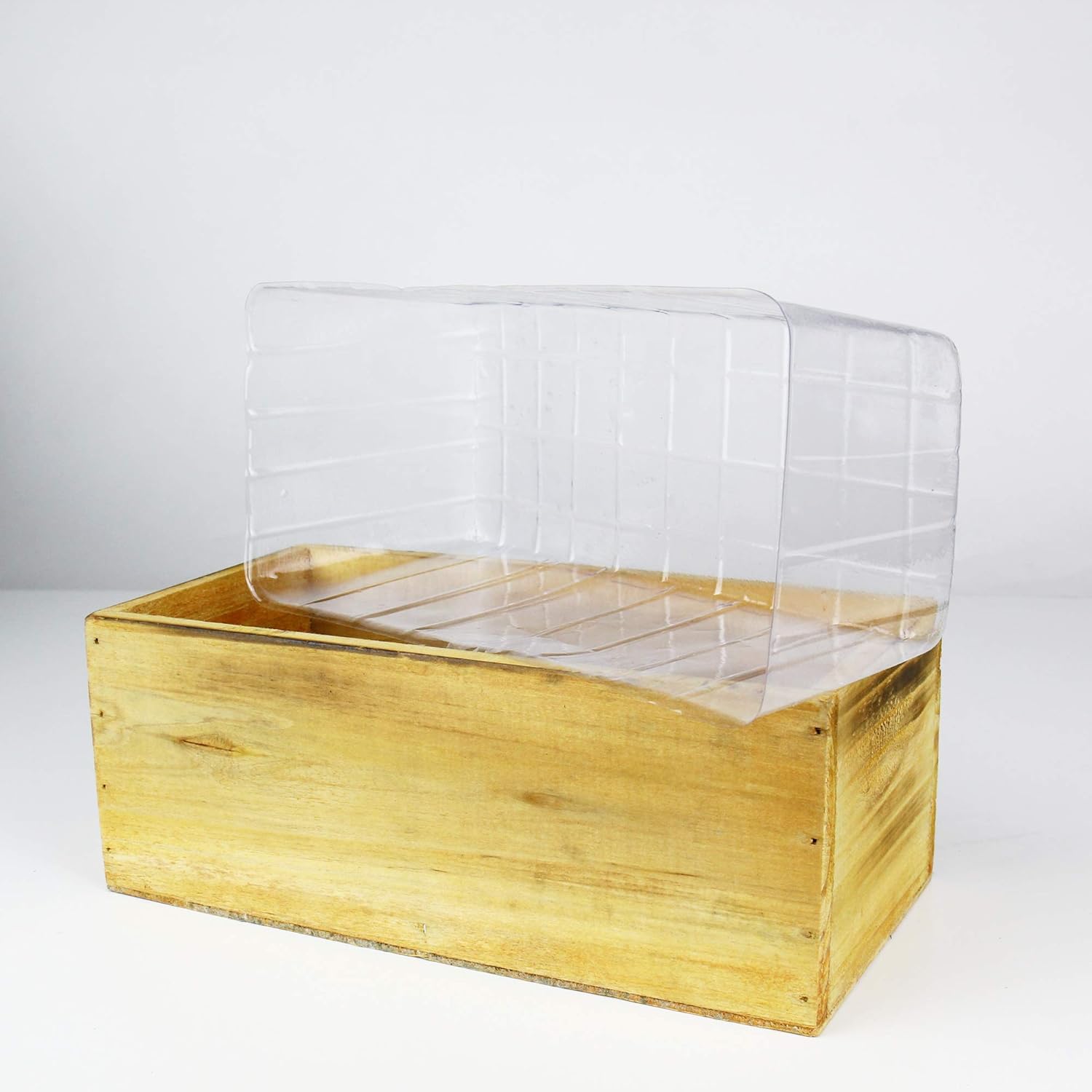 Box With Removable Plastic Liner Available H 4 Open 10x5 Decorative Box Cys Excel Indoor Natual Planter Box Succulent And Floral Arrangements Wood Planter Gardening Window Boxes