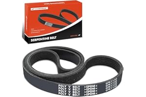 A-Premium Engine Serpentine Drive Belt Compatible with Volkswagen, Ford, Audi, Porsche & Lincoln Cars - Jetta, Golf, Tiguan, 