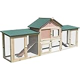 trixie extra large rabbit hutch with attic