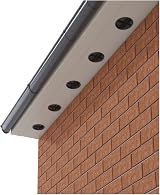 Timloc 25x White 70mm Round Soffit Air Vents UPVC Push Fit 1600mm² view 4