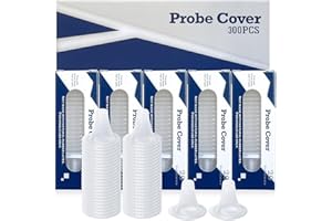 BEPEPFUL 300X Ear Thermometer Probe Covers, for All Braun Thermometer Ear Covers, Lens Filters, Refill Caps,Disposable Ear Th